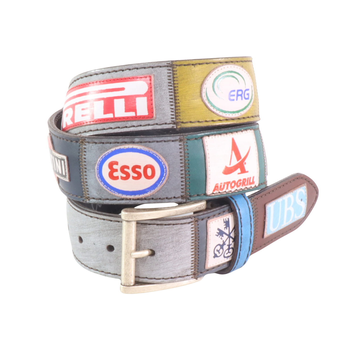 Handmade leather belt "Classifica Vespa"