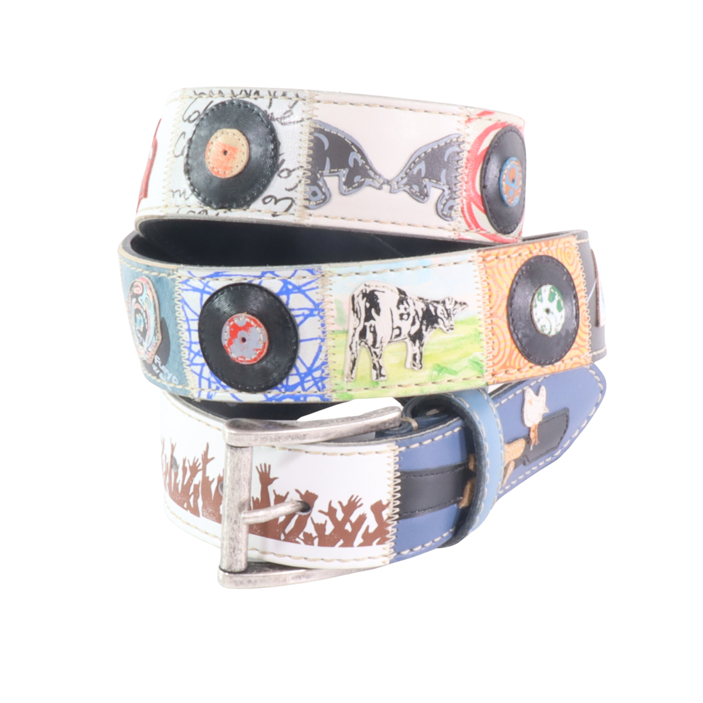 Handmade leather belt "Classifica Vespa"