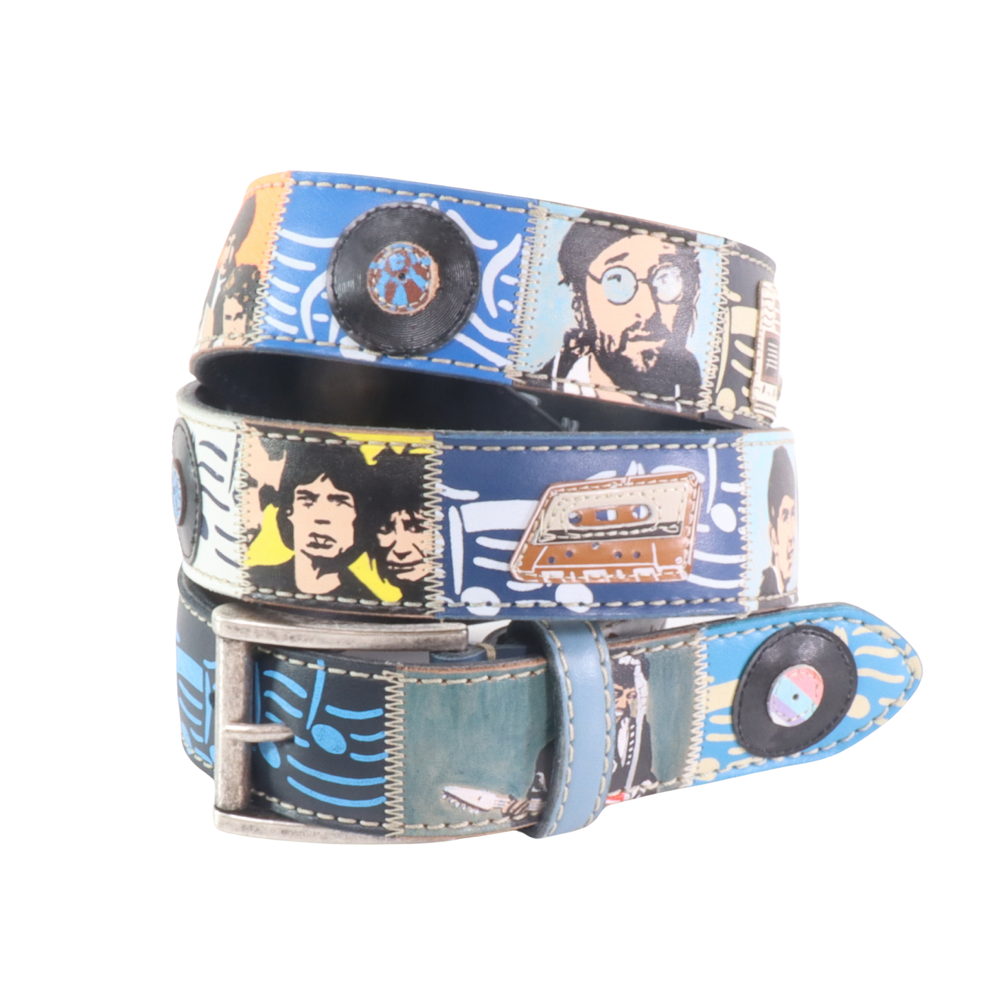 Handmade leather belt "Classifica Vespa"