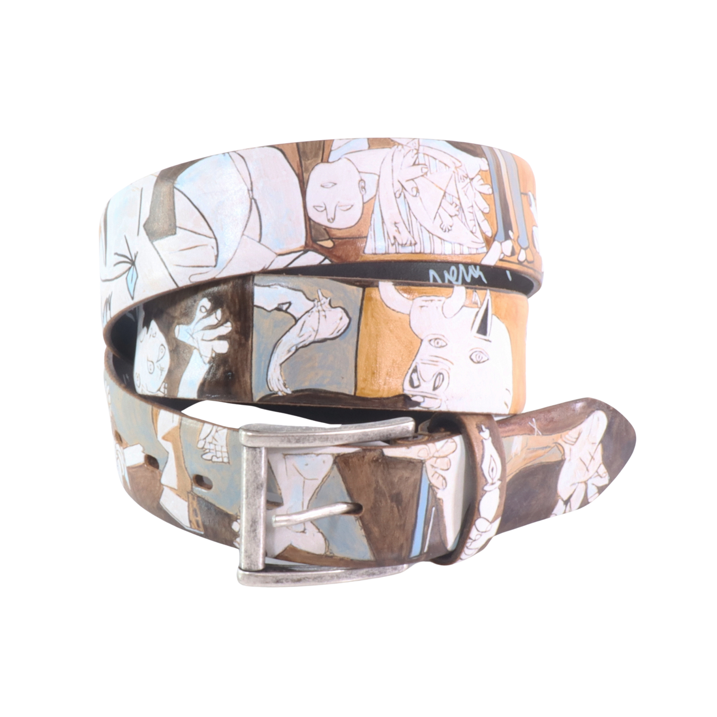 Handmade leather belt "Classifica Vespa"