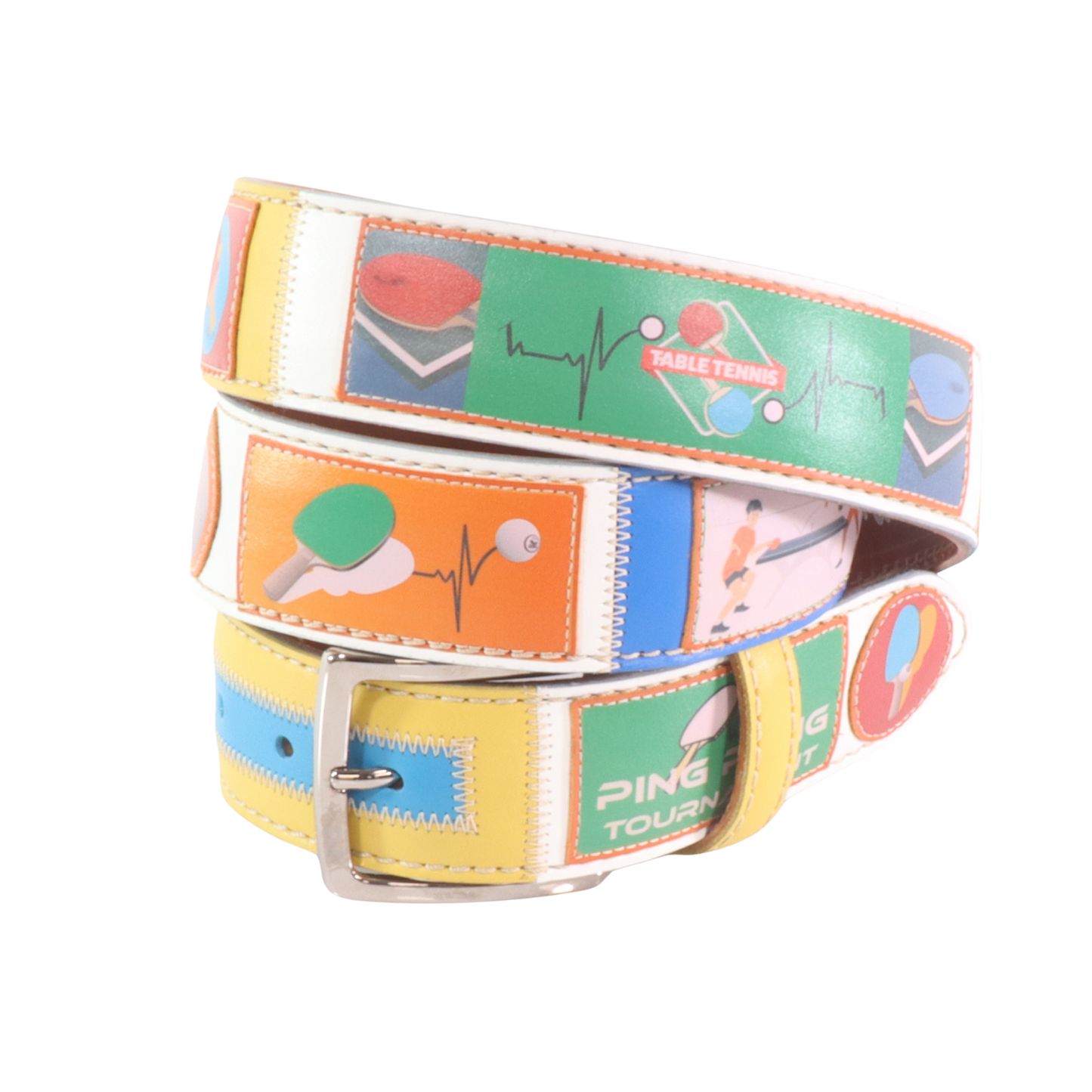 Handmade leather belt "Classifica Vespa"