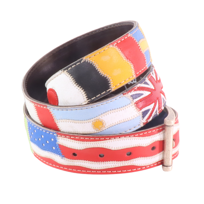 Handmade leather belt "Classifica Vespa"