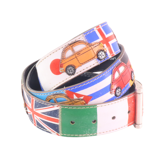 Handmade leather belt "Classifica Vespa"