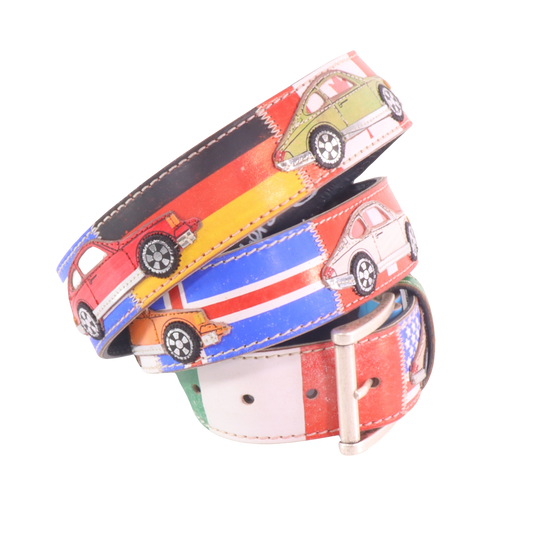 Handmade leather belt "Classifica Vespa"