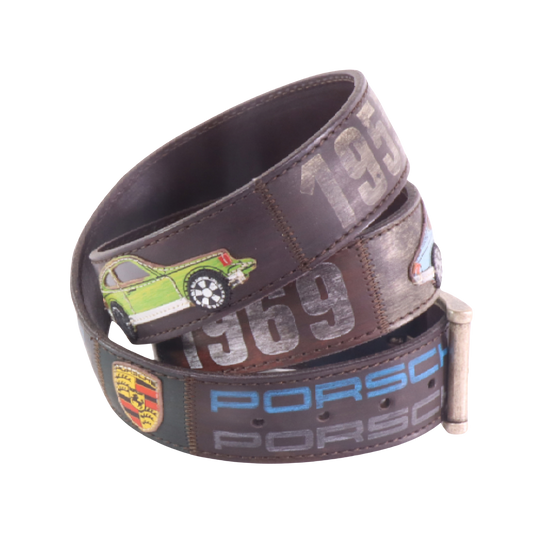 Handmade leather belt "Classifica Vespa"