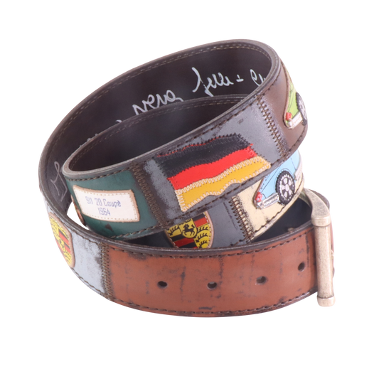 Handmade leather belt "Classifica Vespa"