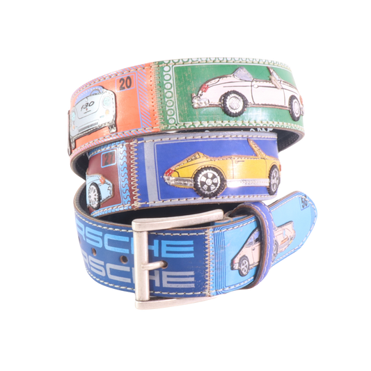 Handmade leather belt "Classifica Vespa"