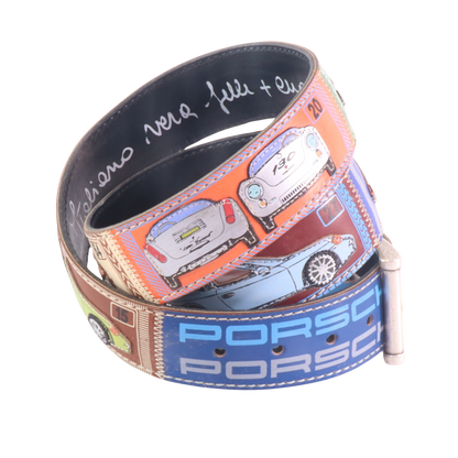 Handmade leather belt "Classifica Vespa"