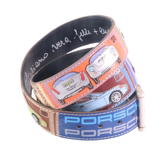 Handmade leather belt "Classifica Vespa"