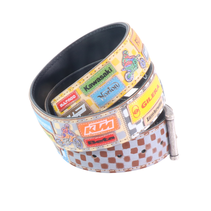 Handmade leather belt "Classifica Vespa"