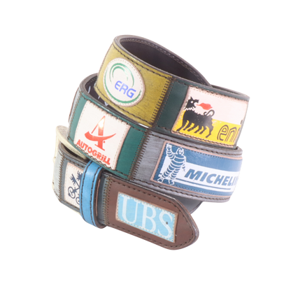 Handmade leather belt "Classifica Vespa"