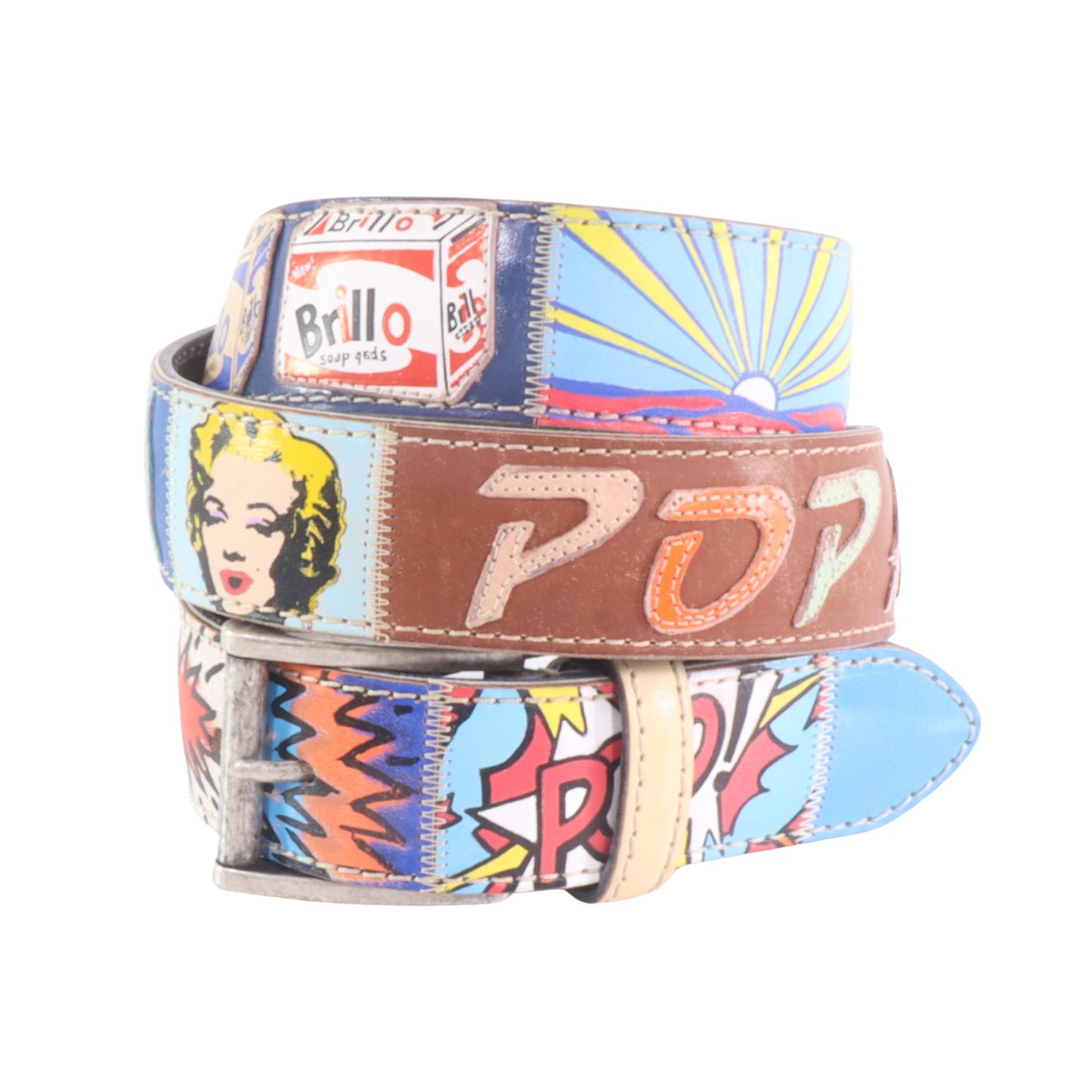 Handmade leather belt "Classifica Vespa"