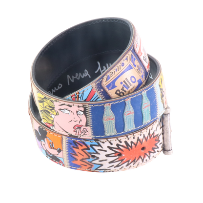Handmade leather belt "Classifica Vespa"