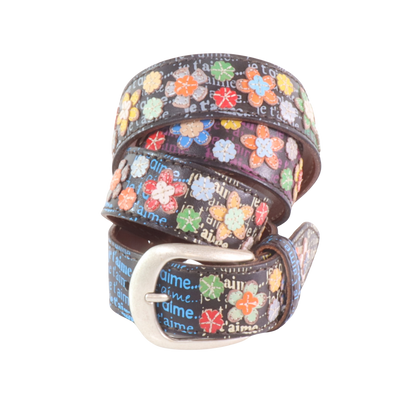 Handmade leather belt "Classifica Vespa"