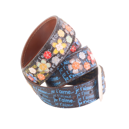 Handmade leather belt "Classifica Vespa"
