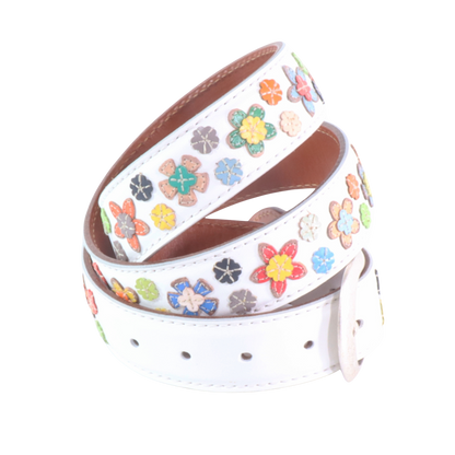Handmade leather belt "Classifica Vespa"