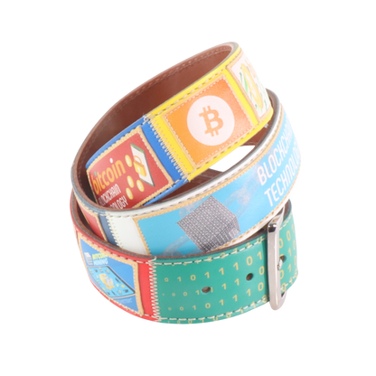 Handmade leather belt "Classifica Vespa"