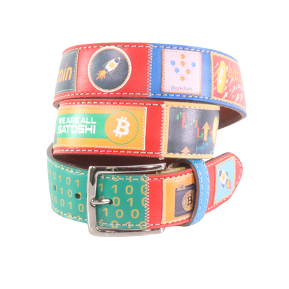 Handmade leather belt "Classifica Vespa"