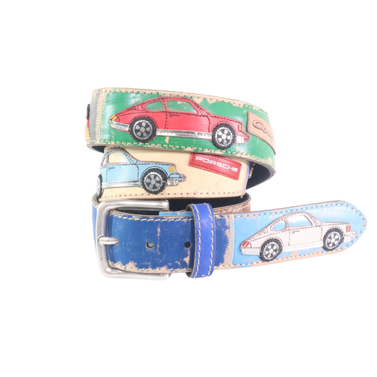 Handmade leather belt "Classifica Vespa"