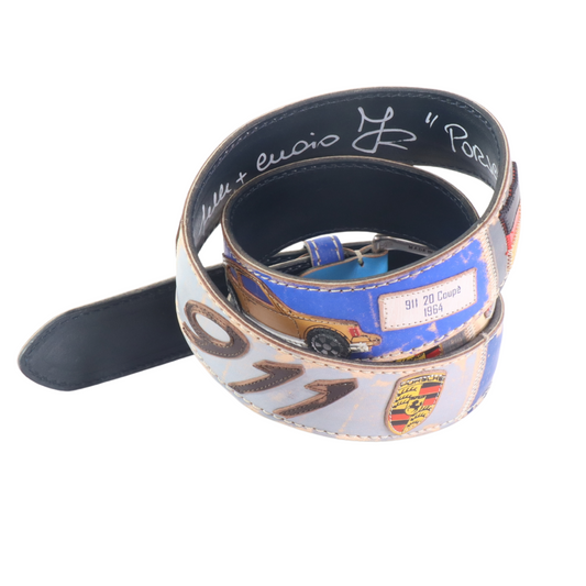 Handmade leather belt "Classifica Vespa"