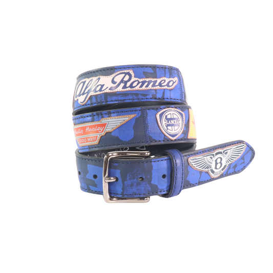 Handmade leather belt "Classifica Vespa"