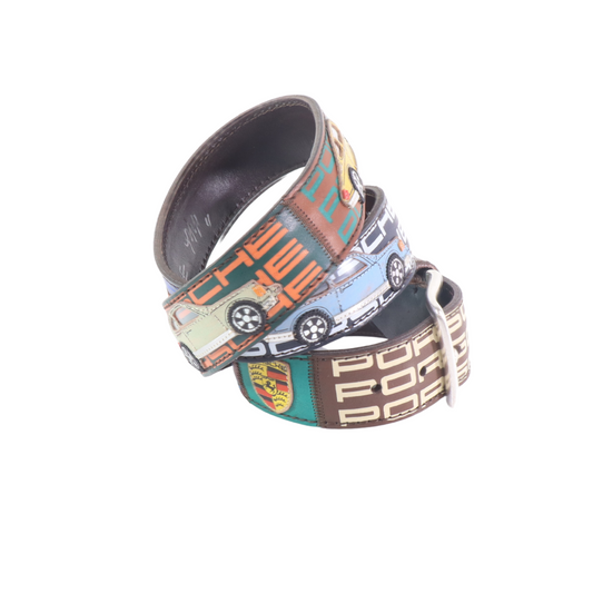 Handmade leather belt "Classifica Vespa"