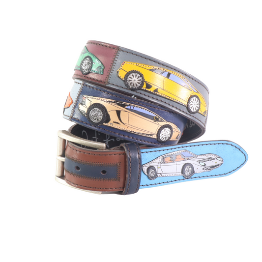 Handmade leather belt "Classifica Vespa"