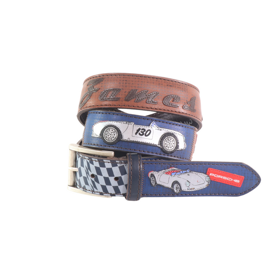 Handmade leather belt "Classifica Vespa"
