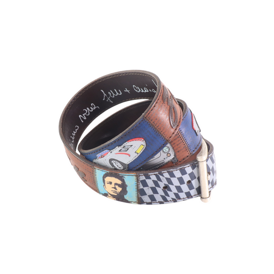 Handmade leather belt "Classifica Vespa"