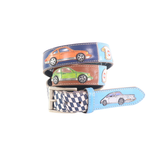 Handmade leather belt "Classifica Vespa"