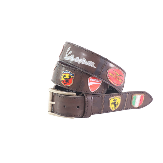 Handmade leather belt "Classifica Vespa"