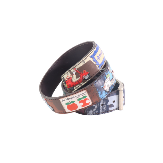 Handmade leather belt "Classifica Vespa"